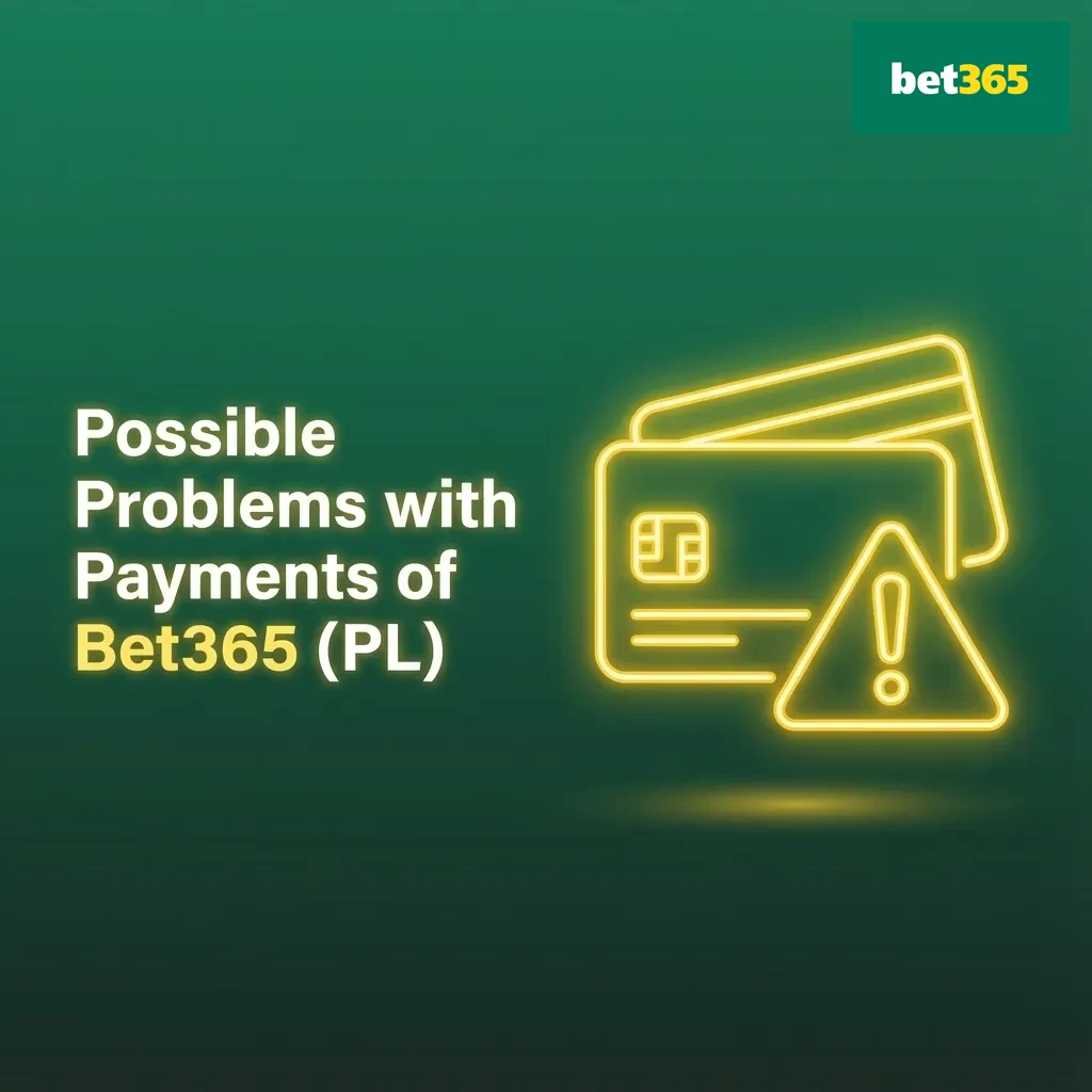 Illustrated list of common Bet365 (PL) payment issues with brief tips for deposits, UPI, verification, and bonuses