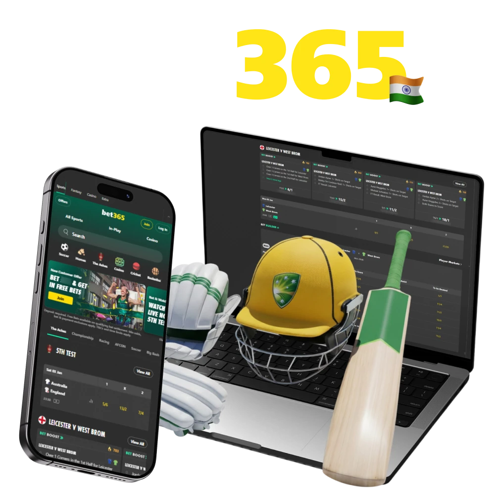 Bet365 Cricket Betting in India.