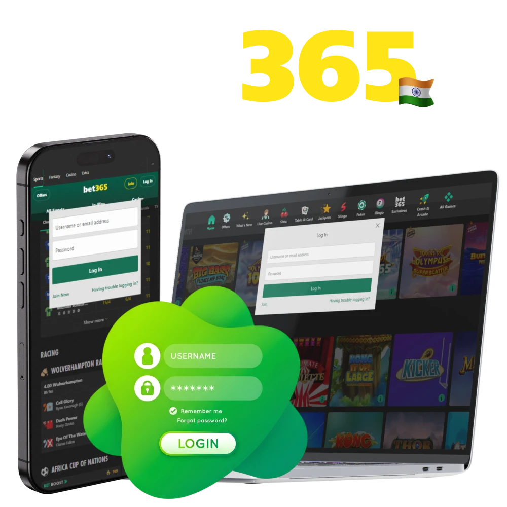 Bet365 Registration and Login.