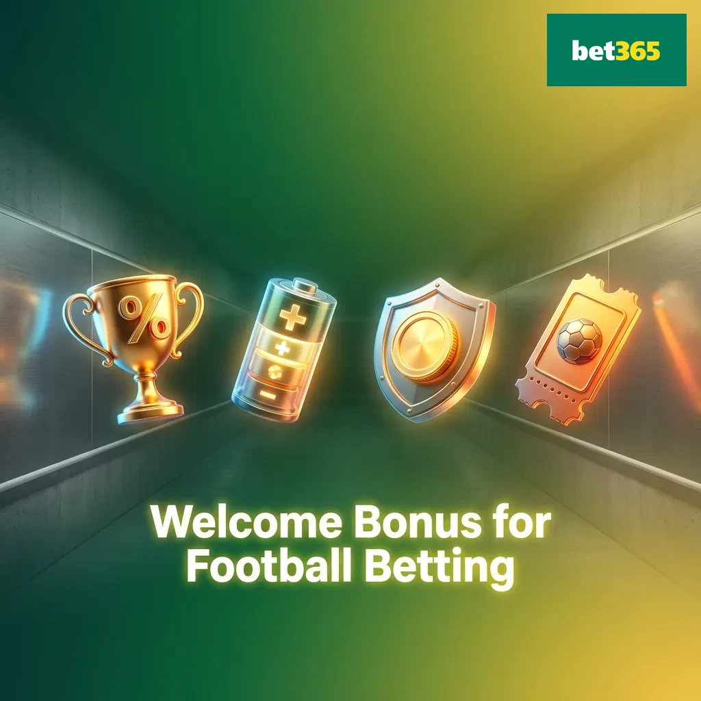 Football betting welcome bonus offer showing ₹4,000 deposit match for new users with promo code and wagering terms